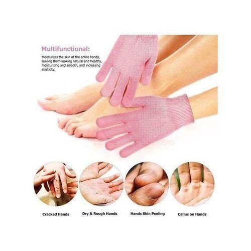 Gants de Spa en Gel Hydratant pour les Mains Sèches, Gants Hydratantes Réutilisables, Hydratation et Traitement de Soins de la Peau