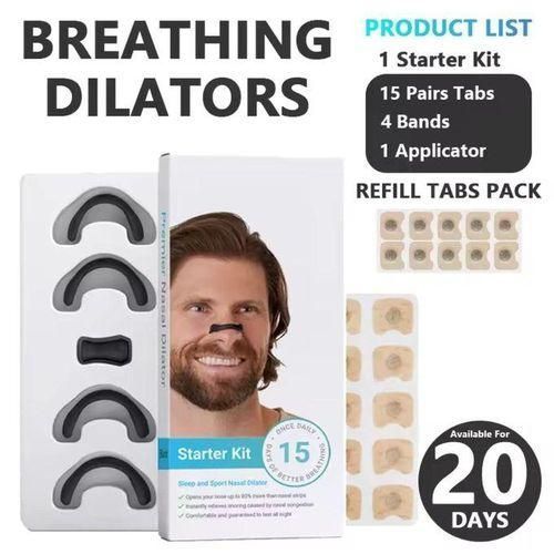 Kit De Dilatation Nasale Réutilisable 15 Jours – Starter Kit Anti-ronflement.