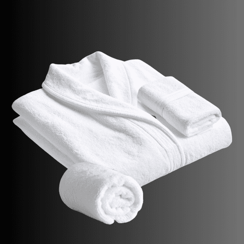 Pack Douceur Essentielle : Peignoir + Serviette Visage + Serviette Main