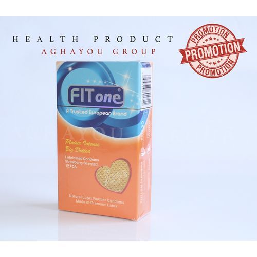 12 Préservatifs arôme FRAISE