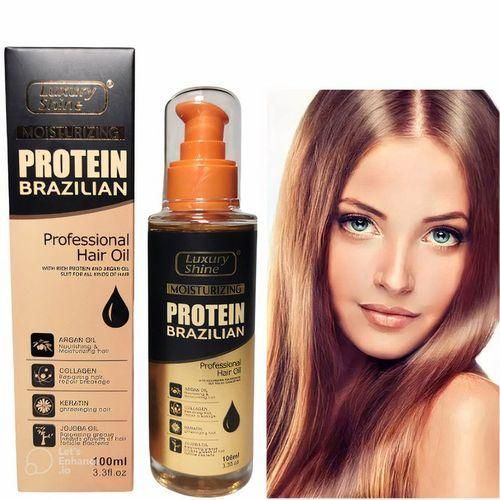 luxury shine  Serum protein brazilian professionel hair oil 100ml