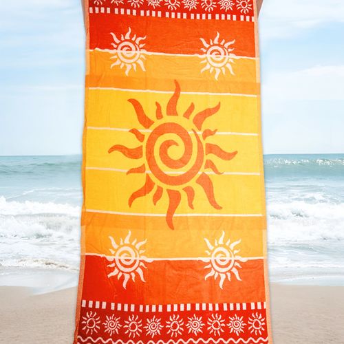 Sunwave serviette de plage 100 % coton