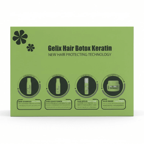 Hair Botox Keratin Shampoo +Mask+ Sérum + Conditioner Pack