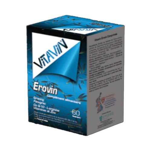 Erovin Ginseng 60 Comprimés - Vitalité et Énergie Masculine Premium