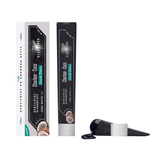 Dentifrice Charbon-coco Blancheur 100g