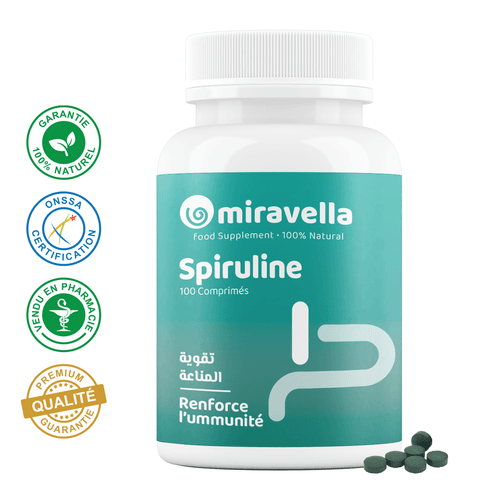 Spirulina – 100 tablets, 100% natural