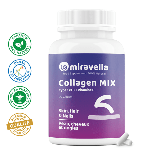 Collagène Marin type 1 et 3 + Vitamine C 100% naturel