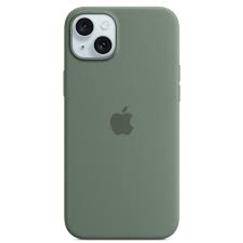 Coque en silicone avec MagSafe pour iPhone 15 - Cyprès
