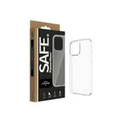 SAFE Coque de protection transparente en TPU pour iPhone 14 Pro Max
