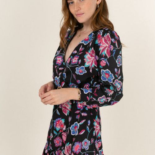 Robe à imprimé fleuri (H 91cm)