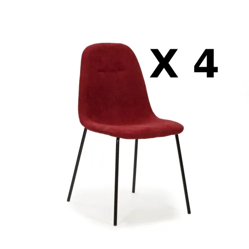 LOT de 4 chaises RENNE
