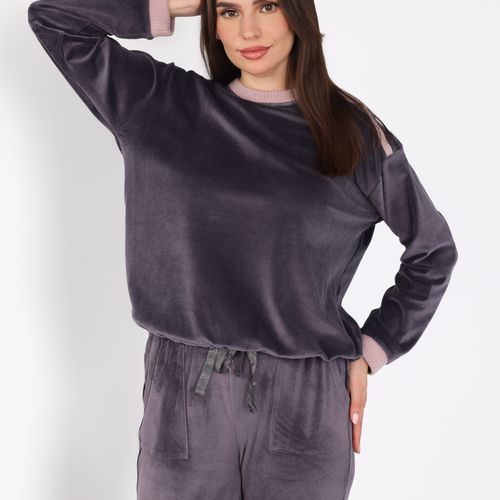 Ensemble Pyjama à Boutons Epaule | Collection Velvet MLC