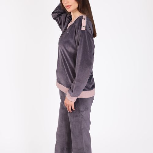Ensemble Pyjama Col V | Collection Velvet MLC