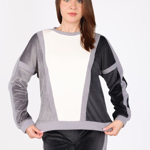 Pyjama Bicolore en Velours Doux | Collection Velvet MLC