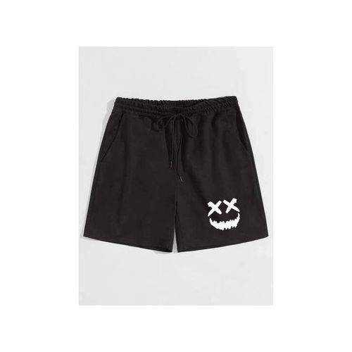Short Noir Simple pour Homme Imp/02295