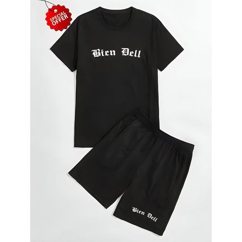 Pack T-shirt et Short Sport pour Homme Noir/12223