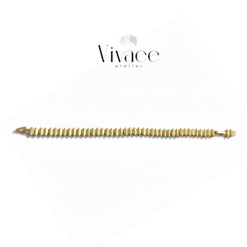 Gourmette Vivace Brise Doré