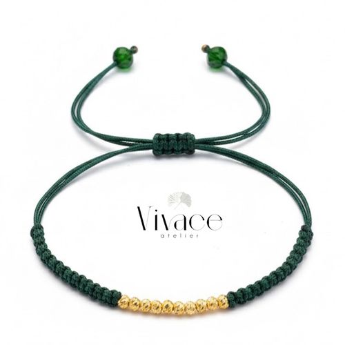 Gourmette Vivace Lys Vert Emraude
