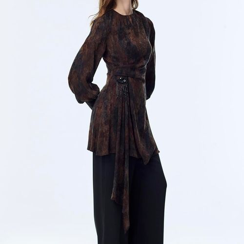 Ensemble 2 Pièces À Motif Avec Détails D’accessoires