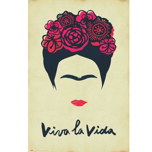 Poster Frida Kahlo Vive La Vie