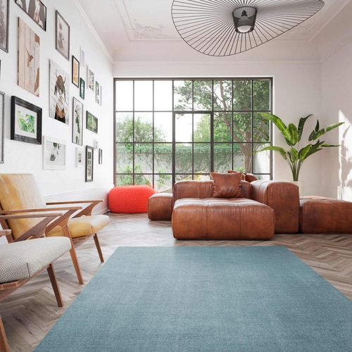 Touch Tapis Moderne 200x290 Cm – Turquoise