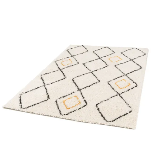 Gipsy N°10 Motif Losange Tapis Moderne 160x230 cm