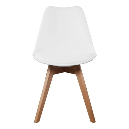 Oslo Chaise Style Scandinave - Blanc