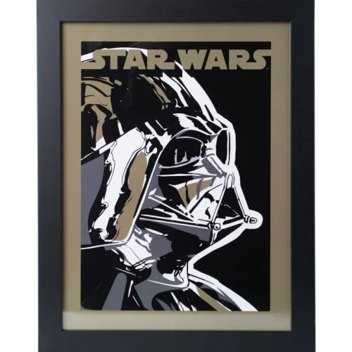 Cadre Star Wars Darth Vader 30x40 Cm