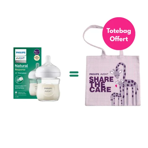BIBERON NATURAL EN VERRE 3.0 TEAT 0M+ 125ML SCY930/01