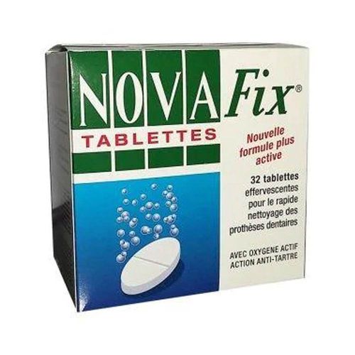 Tablettes 32 Pour Le Rapide Nettoyage Des Prothèses Dentaires