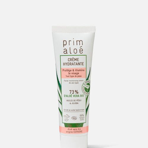 Crème Visage à l'Aloe Vera Bio 73% Soin Hydratant Apaisant