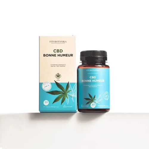 Cannaflex Cbd Bonne Humeur 30 Gélules Complément Alimentaire Équilibre Émotionnel