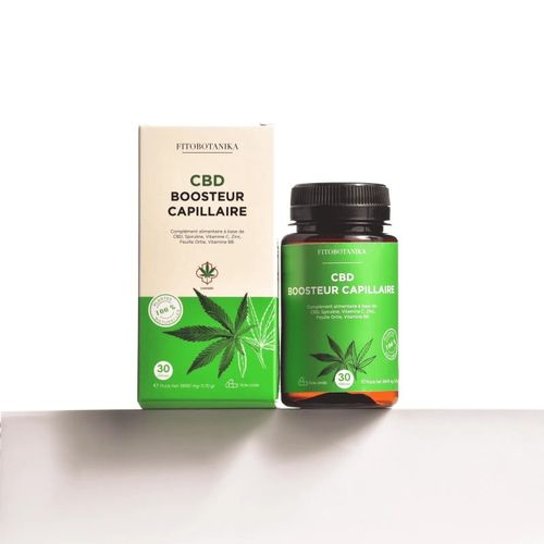 Cbd Boosteur Capillaire Complément Alimentaire Pousse Cheveux
