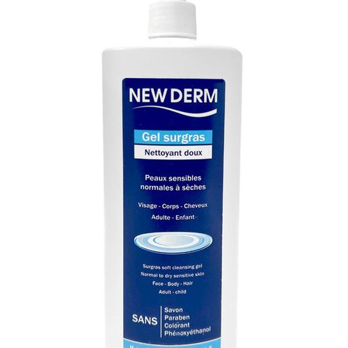 Gel Surgras Nettoyant Doux Peaux Sensibles Normales Sèches Hygiène Quotidienne