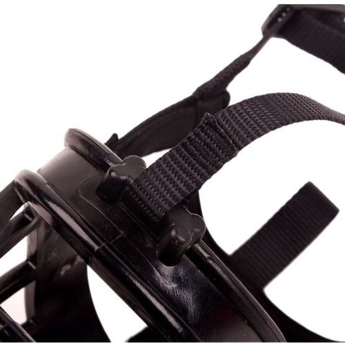 Premium Rubber Dog Muzzle for Effective Canine Discipline