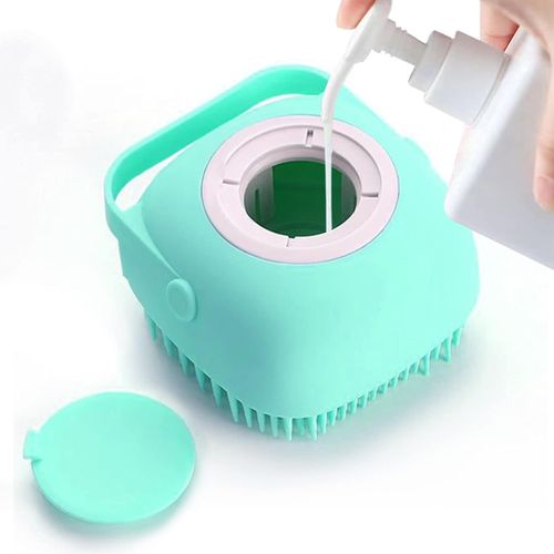 Portable Pet Bathing and Massaging Brush