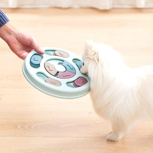 Interactive Dog Puzzle Toy – Treat Dispenser & Slow Feeder