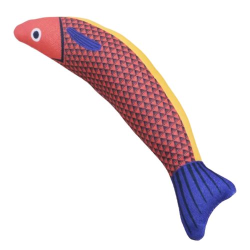 Cat Kick Toy with Catnip – Soft Plush Fish