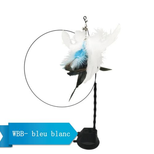 Jouet Pour Chat Canne avec support WHITE &BLUE