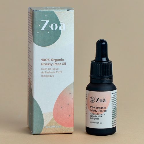 Zoā, Huile de Figue de Barbarie 100% Biologique