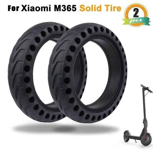 Universal Pneu Trotinette 8.5 Pouces pour Xiaomi M365/1s/pro 2 (2pcs) Avant + Arrière