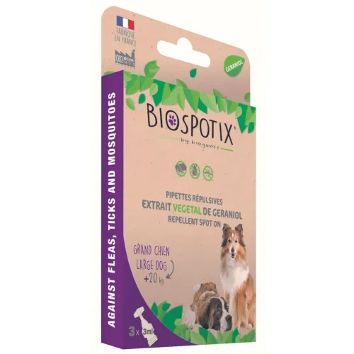 Pipettes Antiparasitaires Répulsives Grand Chien - 3 X 3 Ml