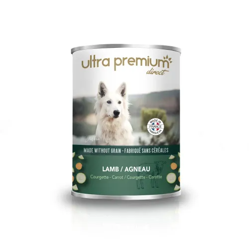Paté Pour Chien Terrine d’Agneau sans Céréales – 400gr