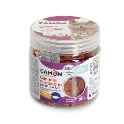 Petit cœurs de saumon pour chat adulte /AF105