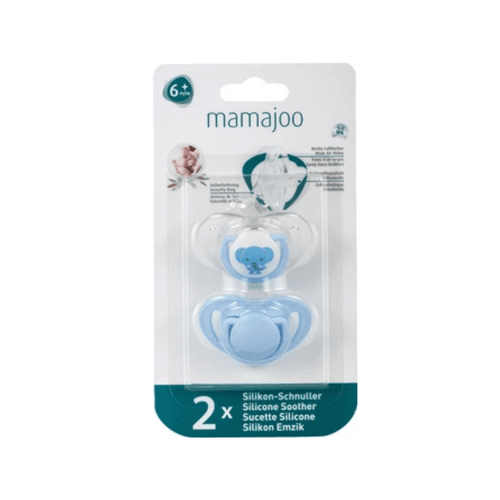 2 Sucette Orthontique Elephant +6m