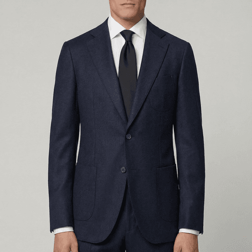 Arezzo Suit – Zignone Fabric – 96% Wool, 4% Cashmere – Navy