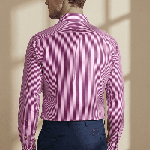 Tolentino – Pink Striped Italian Shirt