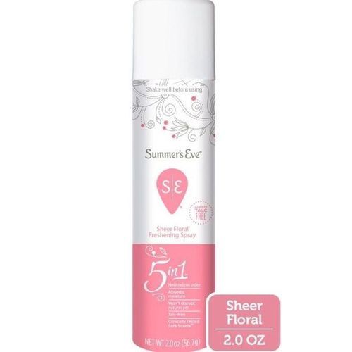 Spray Féminin Intimes Rafraîchissant, Sheer Floral 5 in 1 - 56.7g
