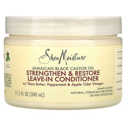 Shea Moisture Leave-in Conditionne à Lhuile de Ricin Noire Jamaïcaine - 340ml