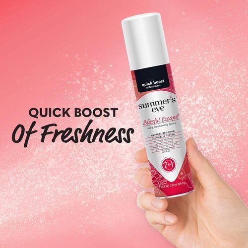 Summers Eve Spray Féminin Rafraîchissant Quotidien - Blissful Escape - 56.7g